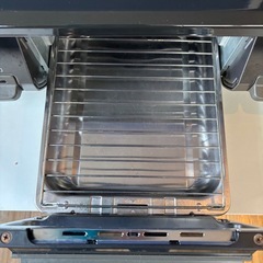 大阪府下又は近郊は配送設置込み🉑 Rinnai 都市ガス用ガスコンロ RTE597BKL 2020年製/MPJ111-15の画像