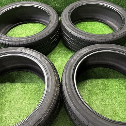225/45R18 95W ヨコハマ　エコス　ES31 4本 20年　溝5.0〜5.5 アルファード　S51001067
