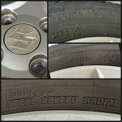 スズキ　スタッドレスタイヤ４本セット　の画像