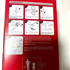 クリスマス　大きなエアーディスプレイの画像