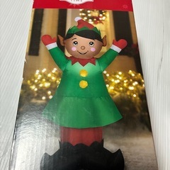 クリスマス　大きなエアーディスプレイの画像