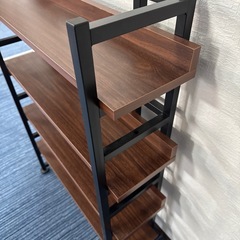 【状態綺麗な為値下げ不可】【幅75奥行き23高さ102】オープンシェルフ　ウッド　ラック　棚の画像