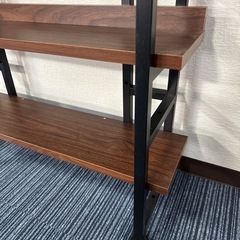 【状態綺麗な為値下げ不可】【幅75奥行き23高さ102】オープンシェルフ　ウッド　ラック　棚の画像