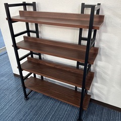 【状態綺麗な為値下げ不可】【幅75奥行き23高さ102】オープンシェルフ　ウッド　ラック　棚の画像