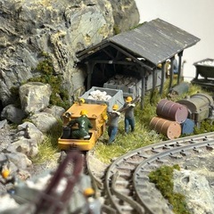 12/25まで掲載　1/87 HOナロー　9mm 大谷鉱山鉄道の画像