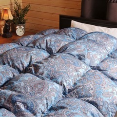 高級羽毛布団 掛布団 シングル　フィールサーモ ロイヤルゴールドラベルの画像