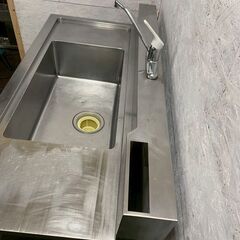 【tanico】 タニコー ステンレス製 1槽ソイルドシンク 厨房 厨房機器 店舗 店舗用品 業務用 飲食 ステンレスシンク A0786YGの画像