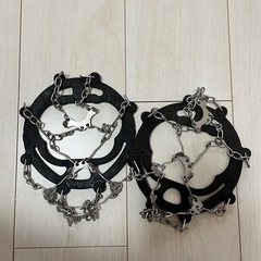 アイゼン 8本爪 登山 雪山登山 の画像