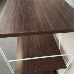 収納棚４段　ブラウンの画像