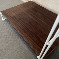 収納棚４段　ブラウンの画像