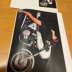 カワサキZ１Ｒポストカード拡大コピーの画像