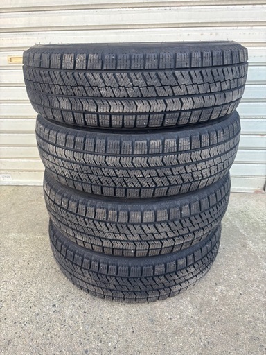 【受け渡し終了】スタッドレスタイヤのみ 155/65R14 ブリヂストンVRX2 2023年製造