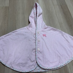 ミキハウス　ベビーポンチョ　2枚の画像