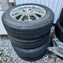 【175/65R15】アクアから取り外したタイヤ4本【ホイルおまけ付】の画像