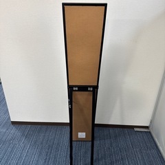 スタンドミラー　鏡　ブラック　の画像