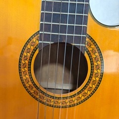 メーカー名不明　フォークギター　②の画像