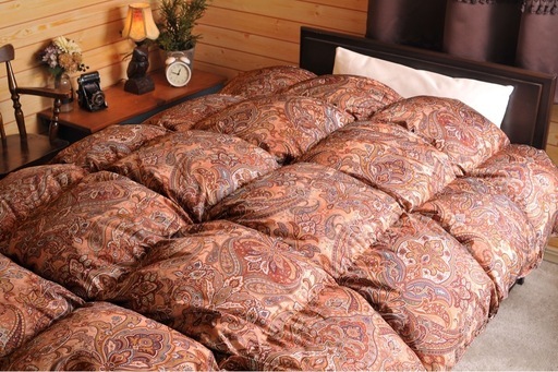 高級羽毛布団 掛布団 シングル フィールサーモ ロイヤルゴールドラベル