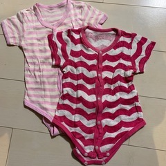 肌着、カバーオールセットの画像