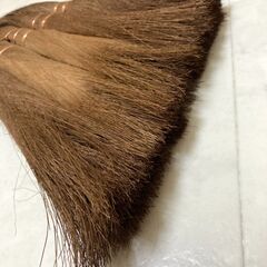 職人の手作り・しゅろホウキ75cmの画像