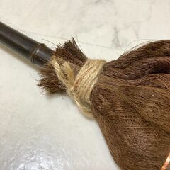 職人の手作り・しゅろホウキ75cmの画像