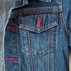 UNIQLO デニムジャケット　120の画像