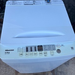ハイセンス　洗濯機　2023年式の画像