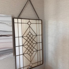 アンティークミラー＆アンティークキャンドルホルダー5点セットの画像