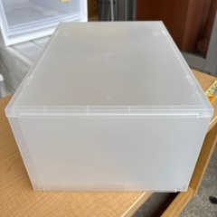 【在庫3点】【無印】【ポリプロピレン 小物収納ケース】クリーニング済み【管理番号10411】町の画像