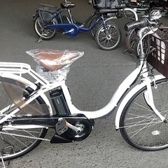 ❗️バッテリー新品キャンペーン❗️❣️ヤマハPAS withバッテリー新品キャンペーン❣️試乗🉑新車みたいな⭐️中古電動ママチャリ　ヤマハPASナチュラ　パナソニックビビ　ブリヂストンアシスタの画像