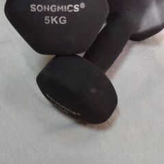 ダンベル　５㌔セットの画像