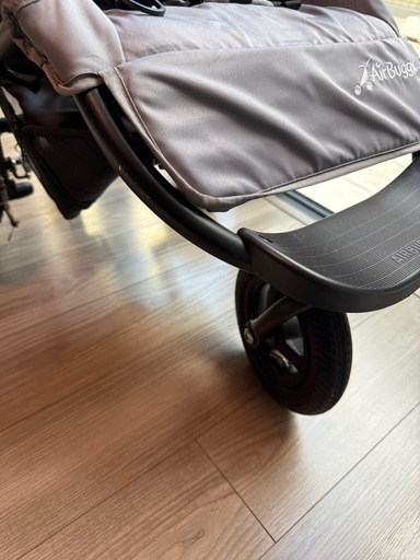 美品AIRBUGGY　エアバギーココブレーキ　グレー  