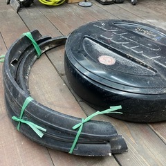 ジムニー　オーバーフェンダー　スペアタイヤカバーの画像