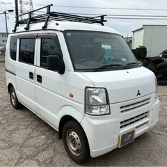【支払総額17.8万円】h26年式ミニキャブバン（エブリィバン）車検令和9年3月即日納車okキャリア付き お手頃軽バン♩の画像