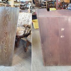 古い木製棚 引き出し付き 飾り棚 レトロ　/TJ-2647 2Fの画像