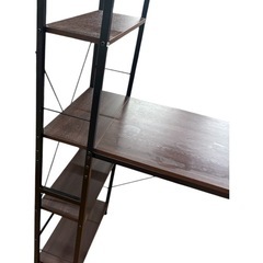 オーヤマ ラック付き PCデスクの画像