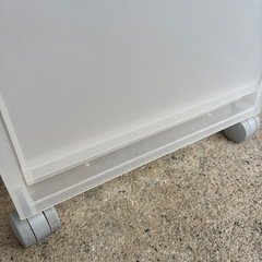 【無印】【ポリプロピレン 小物収納ケース】【キャスター付き収納】クリーニング済み【管理番号10411】町の画像