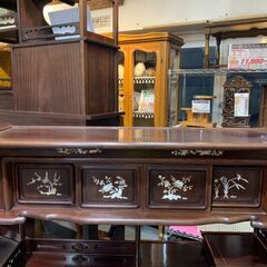 螺鈿細工｜透かし彫り｜水屋箪笥の画像