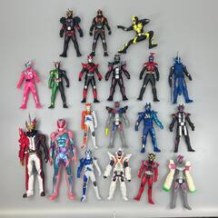 おもちゃ・玩具 キッズ 【19点セット】仮面ライダー ソフビ ジ...