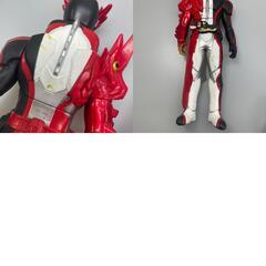 おもちゃ・玩具 キッズ 【19点セット】仮面ライダー ソフビ ジオウ リバイス ゼロワン カブト ディケイド ダブル ブレイズ セイバー【中古】の画像