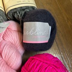 毛糸　（メリノウール、アルパカなど）の画像