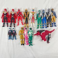 おもちゃ・玩具 キッズ 【16点セット】戦隊モノ ソフビ リュウ...