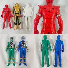 おもちゃ・玩具 キッズ 【16点セット】戦隊モノ ソフビ リュウソウジャー ルパンレンジャー ゼンカイジャー パトレンジャー キラメイジャー【中古】の画像