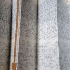 ●(中古)昭和47年  小田急電鉄株式会社  列車運行図表の画像