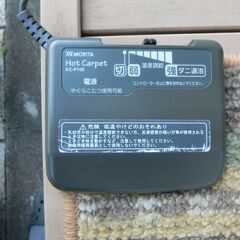 ＜打ち合わせ中＞モリタ・ホットカーペット(KC-P100,１畳タイイプ）の画像
