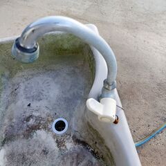 流し台　ガーデニングの画像