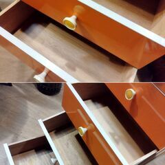 昭和レトロ チェスト 引出し 収納家具 レトロポップ　/TJ-2648 2Fの画像