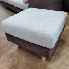 【愛品倶楽部柏店】3人掛けソファ オットマン付 幅200cmの画像