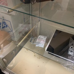 硝子ショーケース 大きい引き取り限定 の画像
