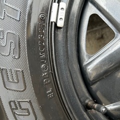 ジムニー背面タイヤの画像