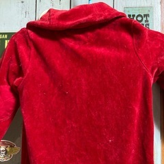 ラルフローレン 足付き ロンパース アウターの画像